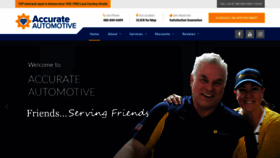 What Accurateautomotiveaz.com website looked like in 2020 (3 years ago)