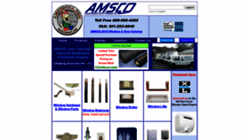 What Amscousa.com website looked like in 2020 (3 years ago)