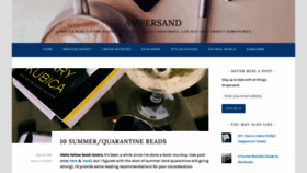 What Ampersandblog.net website looked like in 2020 (3 years ago)