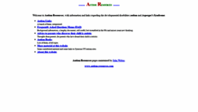 What Autism-resources.com website looked like in 2020 (3 years ago)