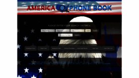 What Americaphonebook.com website looked like in 2020 (3 years ago)