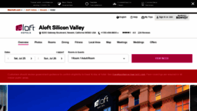 What Aloftsiliconvalley.com website looked like in 2020 (3 years ago)