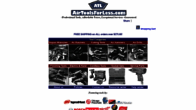 What Airtoolsforless.com website looked like in 2020 (3 years ago)