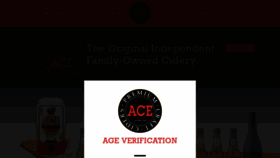 What Acecider.com website looked like in 2020 (3 years ago)