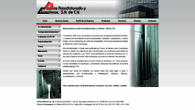 What Aireclima.com website looked like in 2020 (3 years ago)