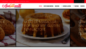 What Amorpelacomida.com.br website looked like in 2020 (4 years ago)