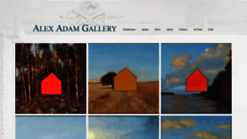 What Alexadamgallery.com website looked like in 2020 (3 years ago)