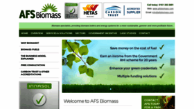 What Afsbiomass.com website looked like in 2020 (3 years ago)