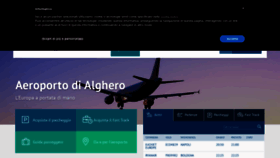 What Aeroportodialghero.it website looked like in 2020 (3 years ago)