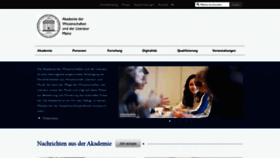 What Adwmainz.de website looked like in 2020 (3 years ago)