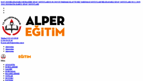 What Alperegitim.com.tr website looked like in 2020 (3 years ago)