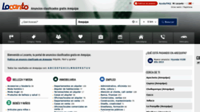 What Arequipa.locanto.com.pe website looked like in 2020 (3 years ago)