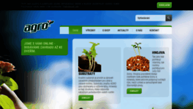 What Agro.cz website looked like in 2020 (5 years ago)