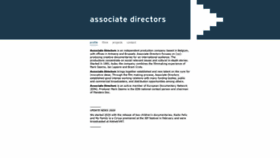 What Adirector.eu website looked like in 2020 (3 years ago)