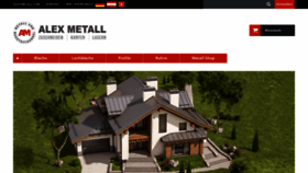 What Alex-metall.com website looked like in 2020 (3 years ago)