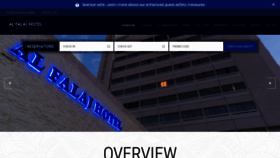 What Alfalajhotel.com website looked like in 2020 (3 years ago)