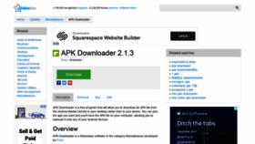 What Apk-downloader.updatestar.com website looked like in 2020 (3 years ago)