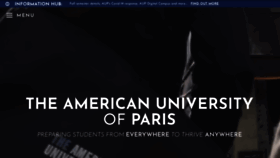 What Aup.fr website looked like in 2020 (3 years ago)