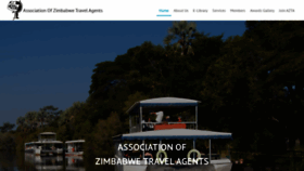 What Azta.co.zw website looked like in 2020 (3 years ago)