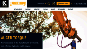 What Augertorque.com website looked like in 2020 (5 years ago)