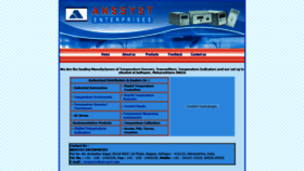 What Anssyst.com website looked like in 2020 (3 years ago)