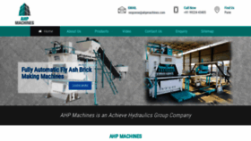 What Ahpmachines.com website looked like in 2020 (5 years ago)