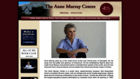 What Annemurraycentre.com website looked like in 2020 (3 years ago)