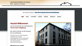 What Architekt-krayl.de website looked like in 2020 (3 years ago)