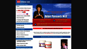 What Askdrhelen.com website looked like in 2020 (3 years ago)