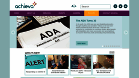 What Achieva.info website looked like in 2020 (5 years ago)