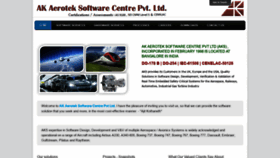 What Ak-aerotek.com website looked like in 2020 (3 years ago)