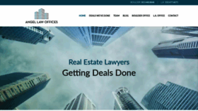 What Angellawoffices.com website looked like in 2020 (3 years ago)