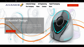 What Avancedesign.com website looked like in 2020 (3 years ago)