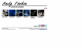 What Andyparkin.com website looked like in 2020 (3 years ago)
