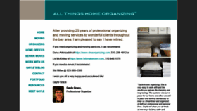 What Allthingshome.com website looked like in 2020 (5 years ago)