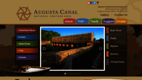 What Augustacanal.com website looked like in 2020 (3 years ago)