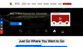What Any-video-converter.com website looked like in 2020 (3 years ago)
