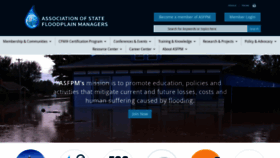 What Asfpm.org website looked like in 2020 (3 years ago)
