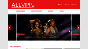 What Allvipp.com website looked like in 2020 (3 years ago)