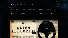 What Alienabductionfilm.com website looked like in 2020 (3 years ago)