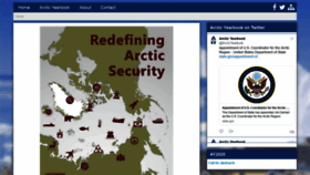 What Arcticyearbook.com website looked like in 2020 (3 years ago)