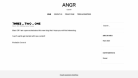 What Anglersresort.net website looked like in 2020 (3 years ago)