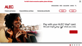 What Alecu.org website looked like in 2020 (3 years ago)