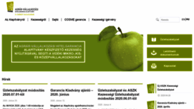 What Avhga.hu website looked like in 2020 (3 years ago)