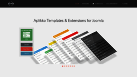What Aplikko.com website looked like in 2020 (3 years ago)