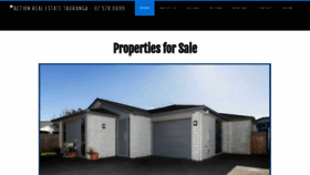 What Actionrealestate.co.nz website looked like in 2020 (3 years ago)