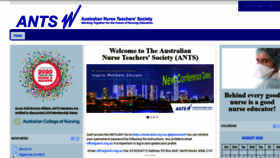 What Ants.org.au website looked like in 2020 (3 years ago)