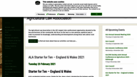 What Ala.org.uk website looked like in 2020 (3 years ago)