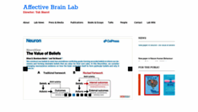 What Affectivebrain.com website looked like in 2020 (3 years ago)