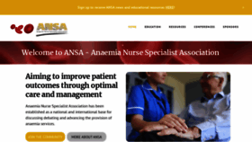 What Anaemianurse.org website looked like in 2020 (3 years ago)